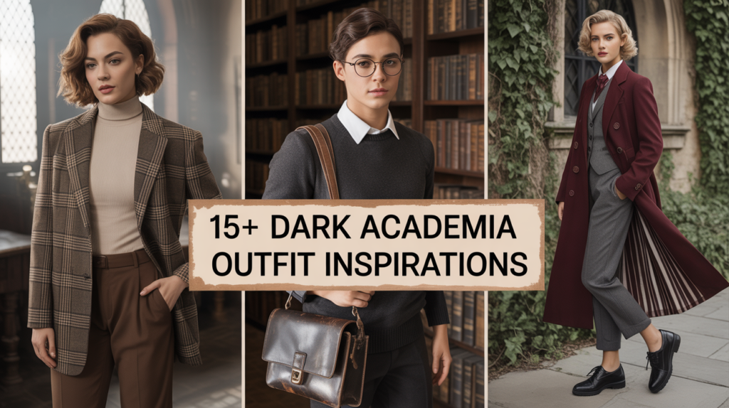 Dark Academia Outfit Inspirations