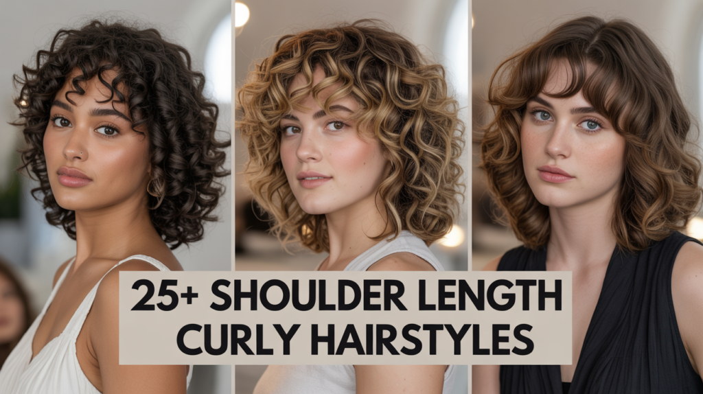 Shoulder Length Curly Hairstyles